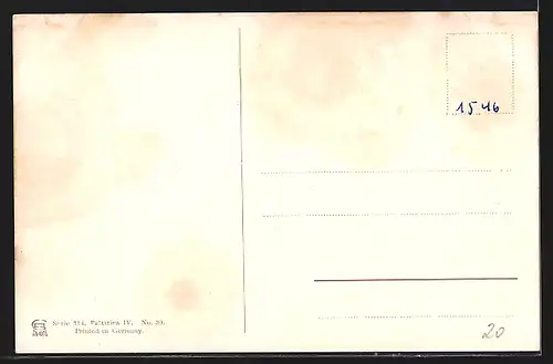 Künstler-AK Friedrich Perlberg: Jerusalem, Couvent Mar Saba