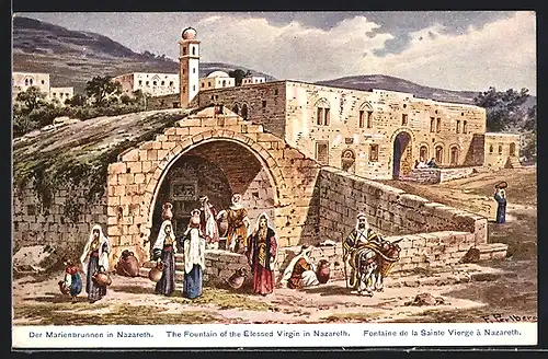 AK Nazareth, Der Marienbrunnen