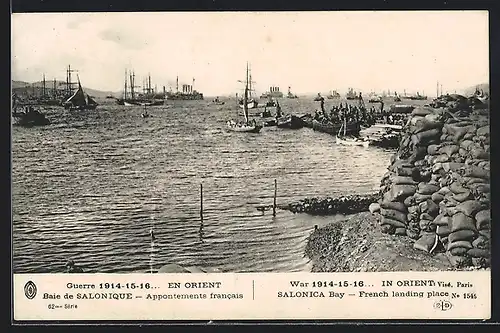 AK Salonica, Bay - French landing place