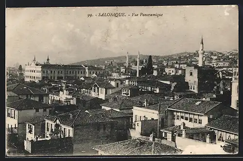 AK Salonique, Vue panoramique