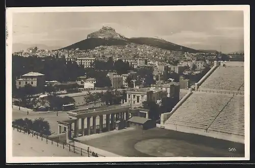 AK Athenes, Panorama mit Stadion