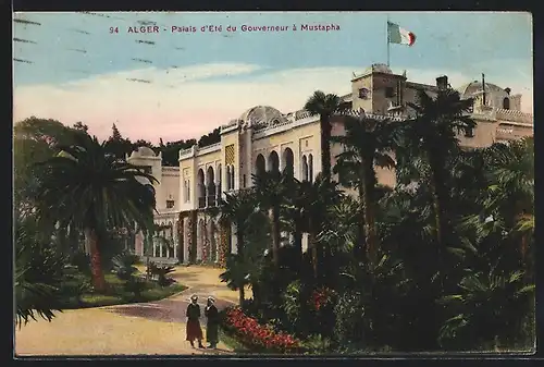 AK Alger, Palais d`Eté du Gouverneur à Mustapha
