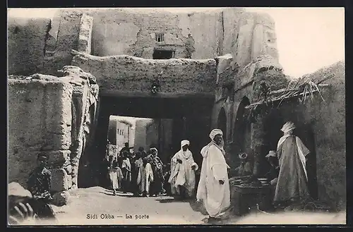 AK Sidi Okba, La porte
