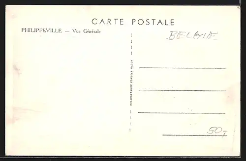 AK Philippeville, vue générale