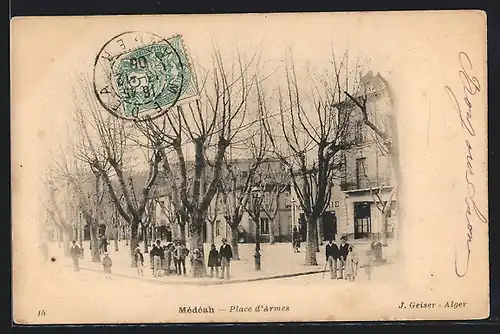 AK Médéah, Place d`Armes