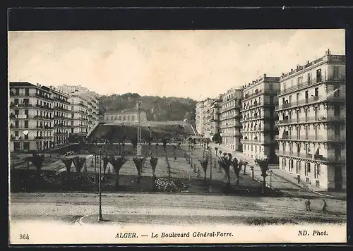 AK Alger, Le Boulevard Général-Farre