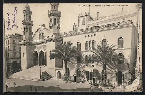 AK Alger, Palais d`Hiver du Gouverneur