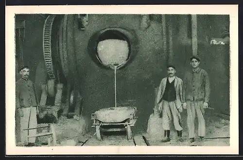 AK Bor, Cie Francaises des Mines, Usine