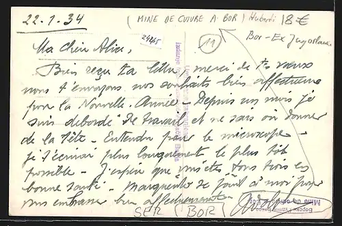 AK Bor, Mine de Cuivre