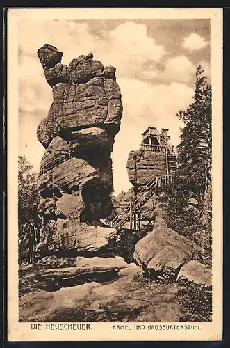 AK Heuscheuer, Kamel und Grossvaterstuhl