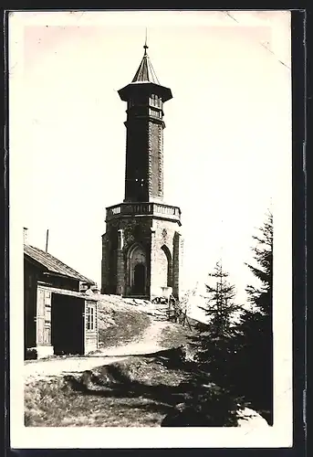 AK Bad Wurzelsdorf, Aussichtsturm