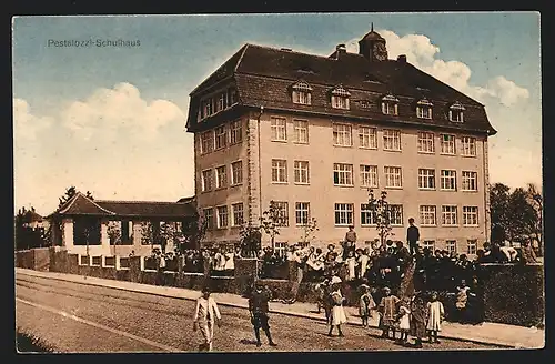 AK Romanshorn, Am Pestalozzi-Schulhaus