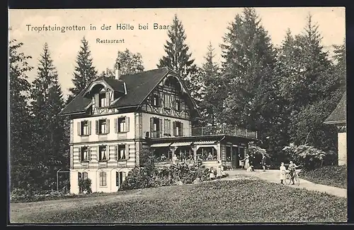 AK Baar, Tropfsteingrotten in der Hölle, Restaurant