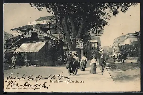 AK Interlaken, Restaurant Grand Jardin, Höhestrasse