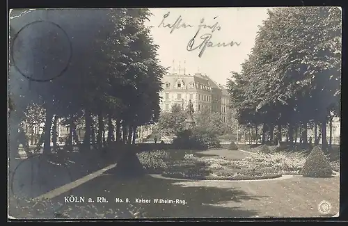 AK Köln-Neustadt, Kaiser Wilhelm-Ring