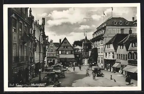 AK Bad Kissingen, Marktplatz