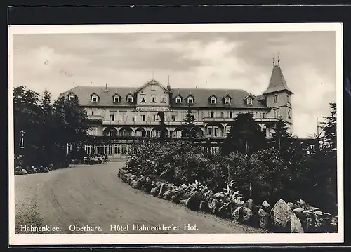 AK Hahnenklee /Oberharz, Hotel Hahnenkleer Hof