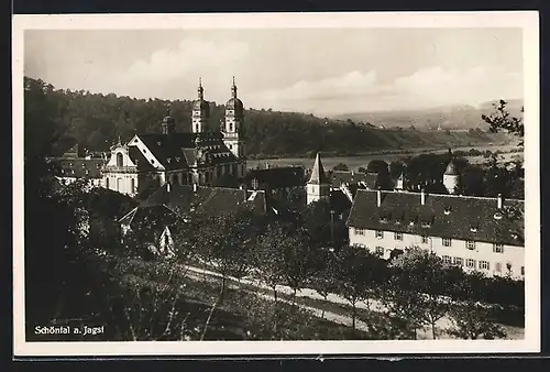 AK Schöntal a. Jagst, Ortsansicht mit Kloster