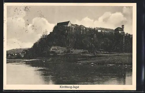 AK Kirchberg-Jagst, Blick auf das Schloss von Norden