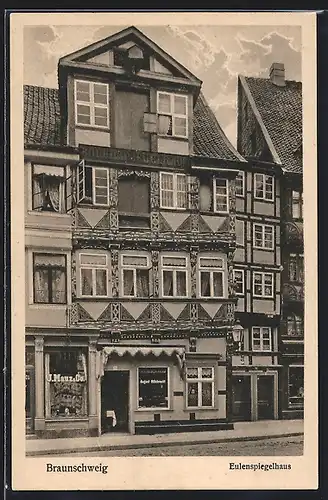 AK Braunschweig, Blick aufs Eulenspiegelhaus