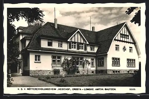 AK Crosta-Lomske, NSV Müttererholungsheim Heidehof