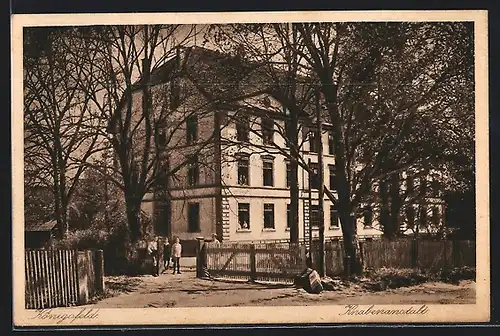 AK Königsfeld / Baden, Strassenansicht der Knabenanstalt
