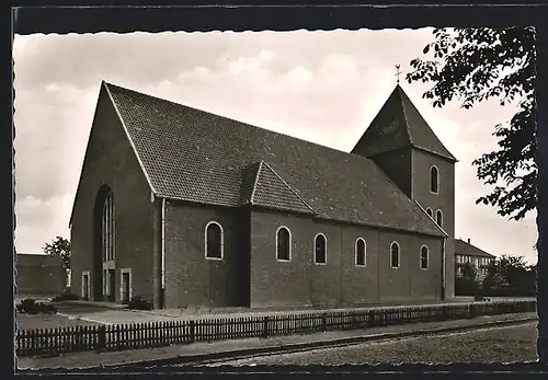 AK Buer-Resse i. Westf., Herz-Jesu-Kirche