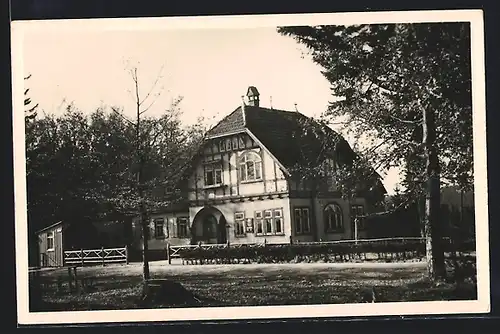 AK Manebach /Thür. Wald, Mönchhof im Grünen