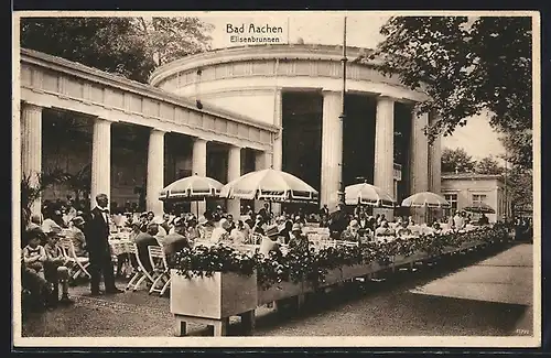 AK Aachen, Restaurant am Elisenbrunnen