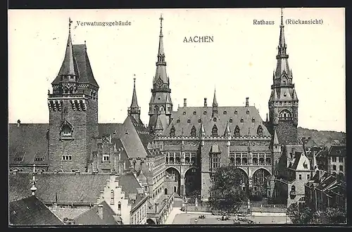 AK Aachen, Verwaltungsgebäude und Rathaus