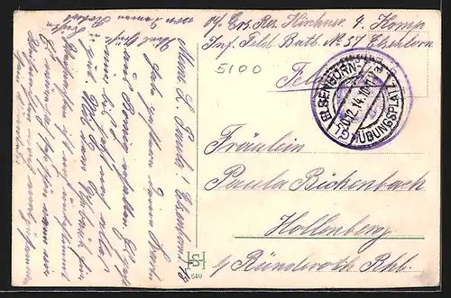 AK Aachen, Hauptpost