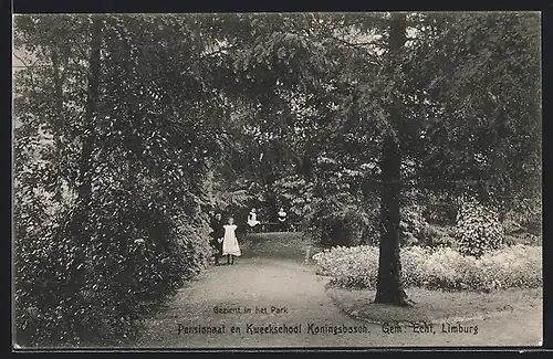 AK Waldfeucht, Pensionat Königsbusch, Parkpartie