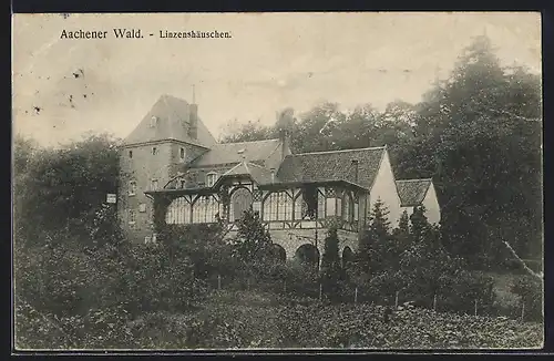 AK Aachen /Aachener Wald, Linzenshäuschen