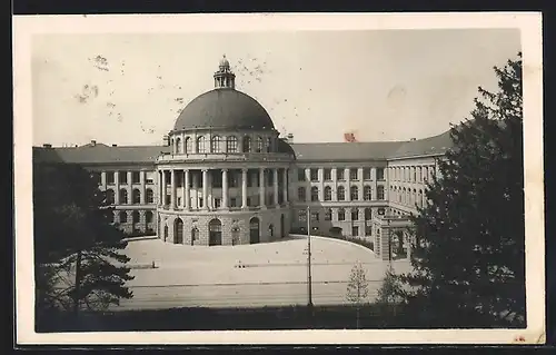AK Zürich, Partie am neuen Polytechnikum