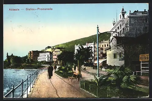 AK Abbazia, Slatina-Promenade