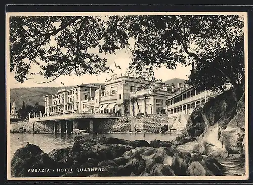AK Abbazia, Hotel Quarnero am Wasser