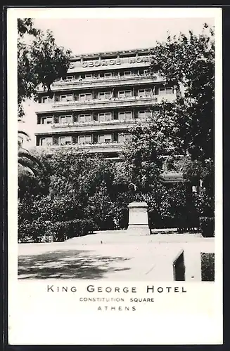 AK Athens, King George Hotel, Constitution Square