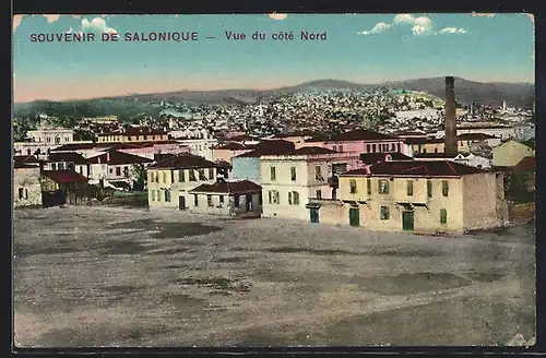AK Salonique, Vue du coté Nord