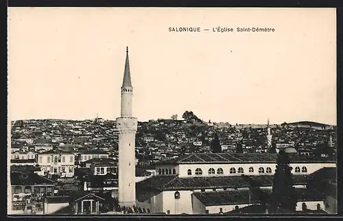 AK Salonique, L'Église Saint-Démètre