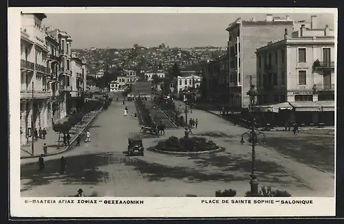 AK Salonique, Place de Sainte Sophie