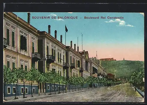 AK Salonique, Boulevard Roi Constantin