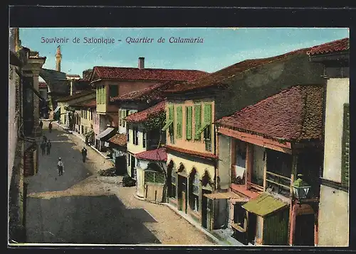 AK Salonique, Quartier de Calamaria