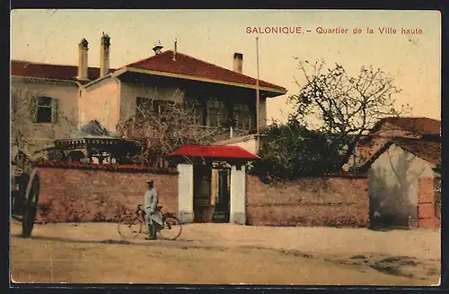 AK Salonique, Quartier de la Ville haute