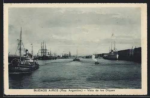 AK Buenos Aires, Vista de los Diques