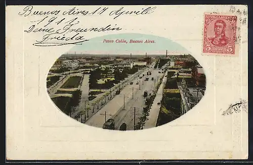 AK Buenos Aires, Paseo Colón