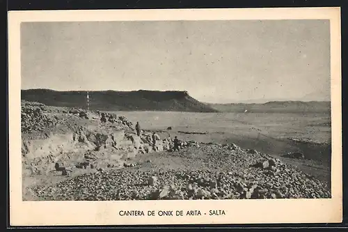 AK Salta, Cantera de Onix de Arita, 1. Exposicion Industrial Minera 1944 Buenos Aires