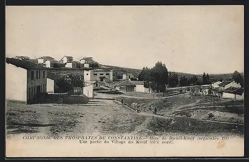 AK Djebel-Kouif, Mine, Une partie du Village du Kouif