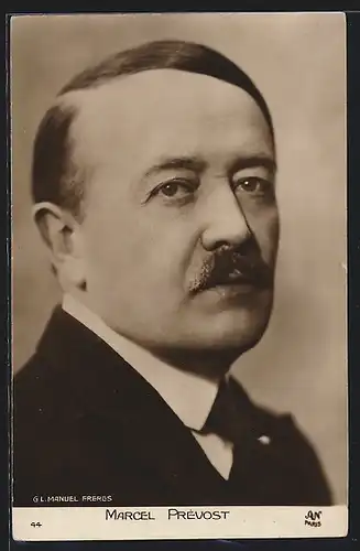 AK Marcel Prévost, Porträt