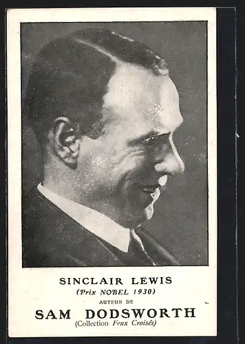 AK Sinclair Lewis, Auteur de Sam Dodsworth