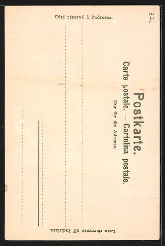 Künstler-AK Locarno, Blick auf San Vittore